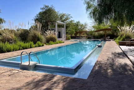 Swimming pool at Explora Atacama luxury lodge in Chile