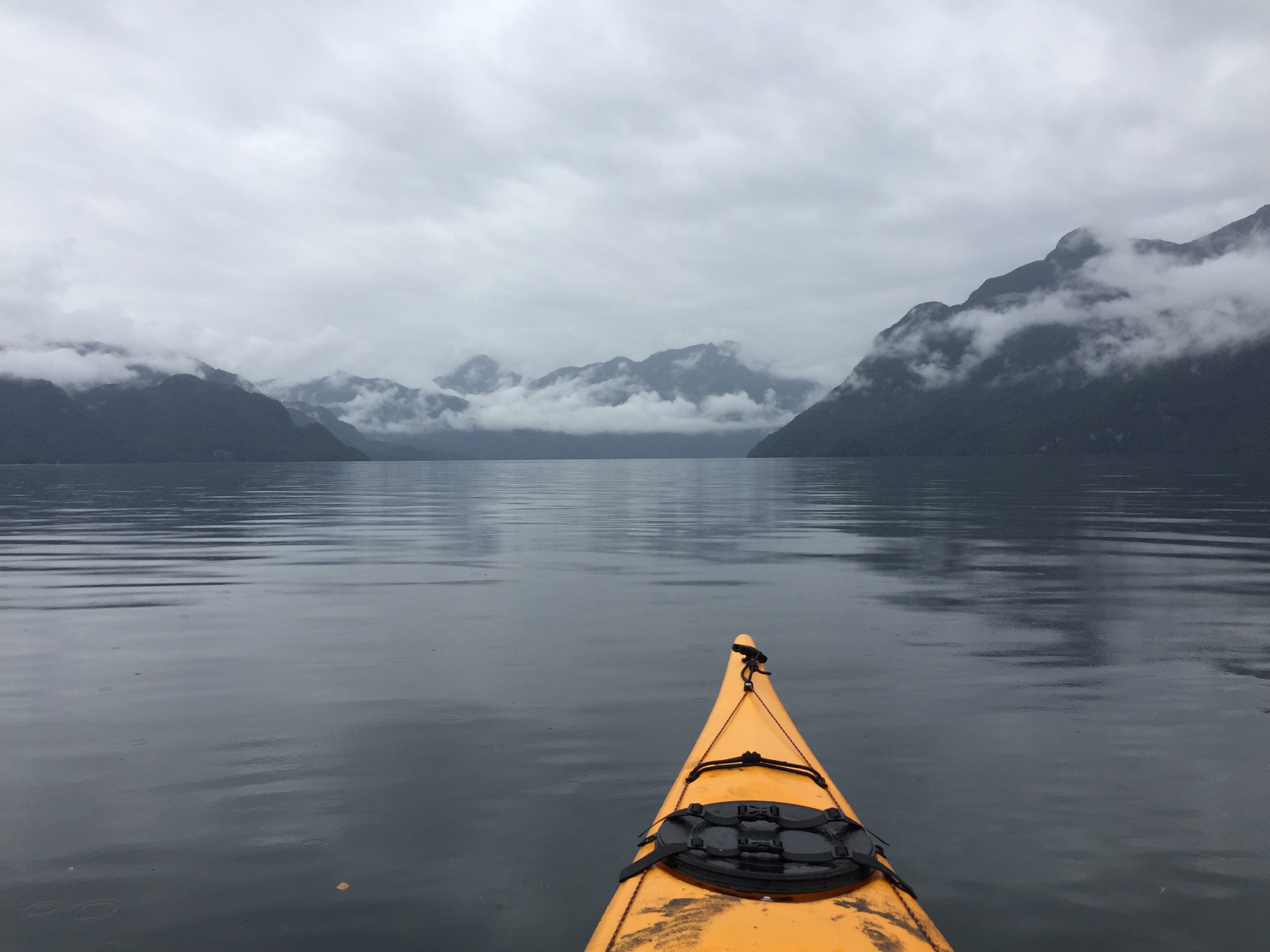 Raul Marin Balmaceda kayaking