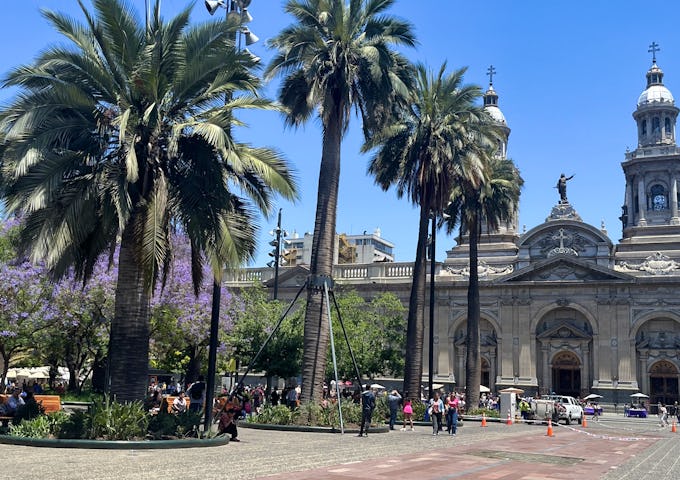 Plaza de Armas in Santiago, Chile