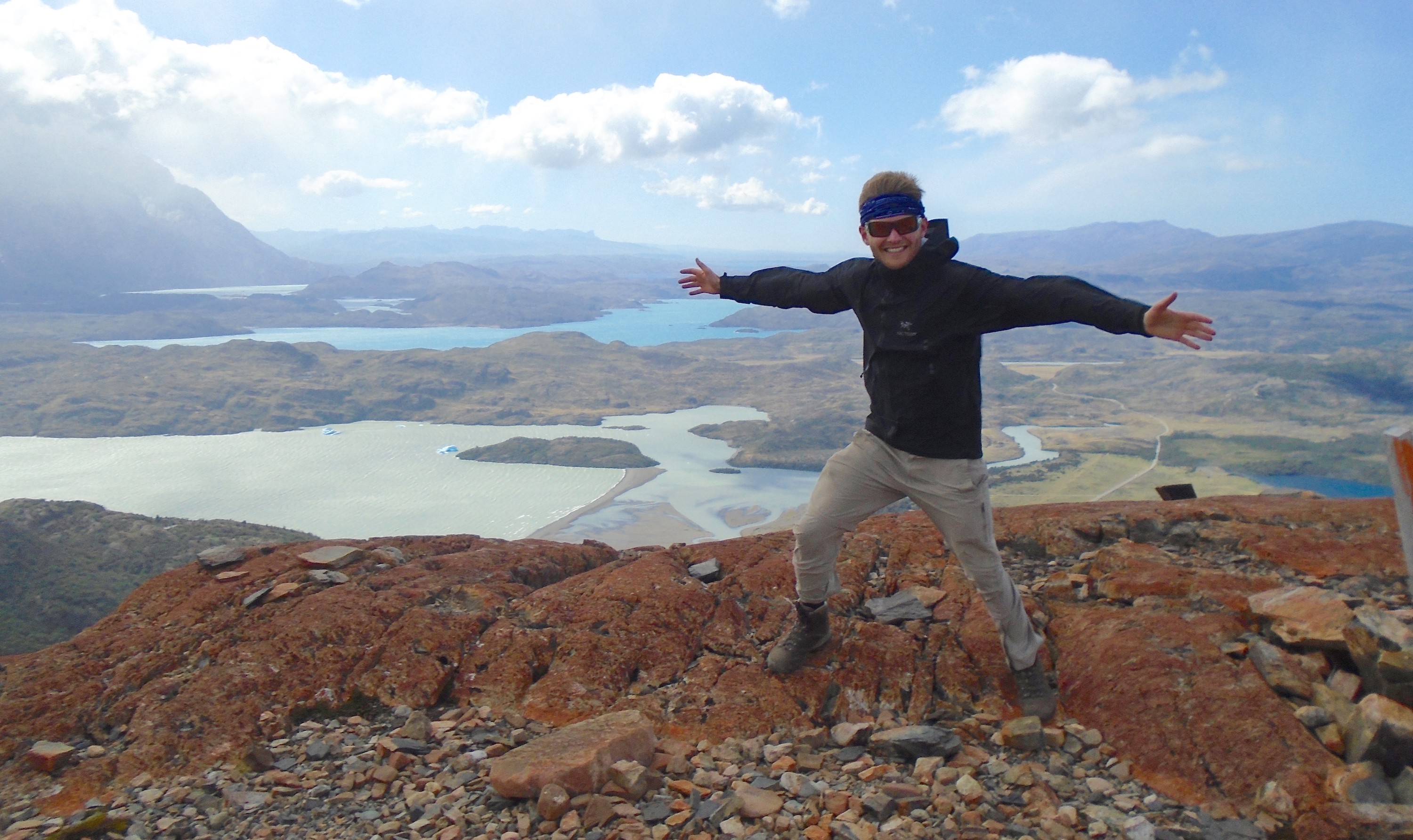 A windy day at Mirador Ferrier in the Pingo Valley