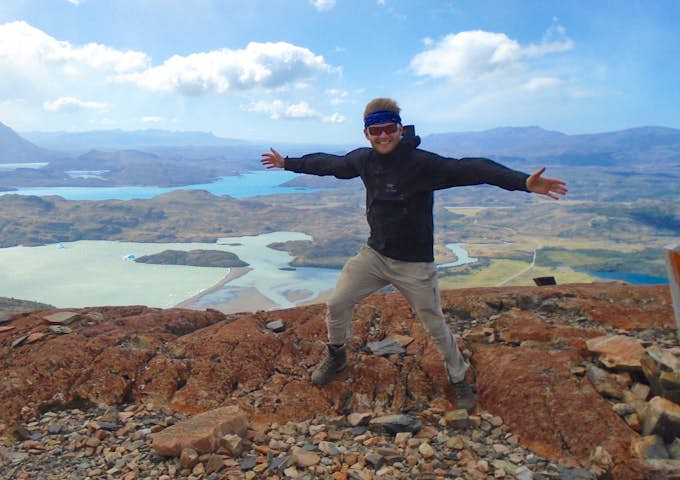 A windy day at Mirador Ferrier in the Pingo Valley