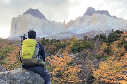 French Valley in Torres del Paine in autumn