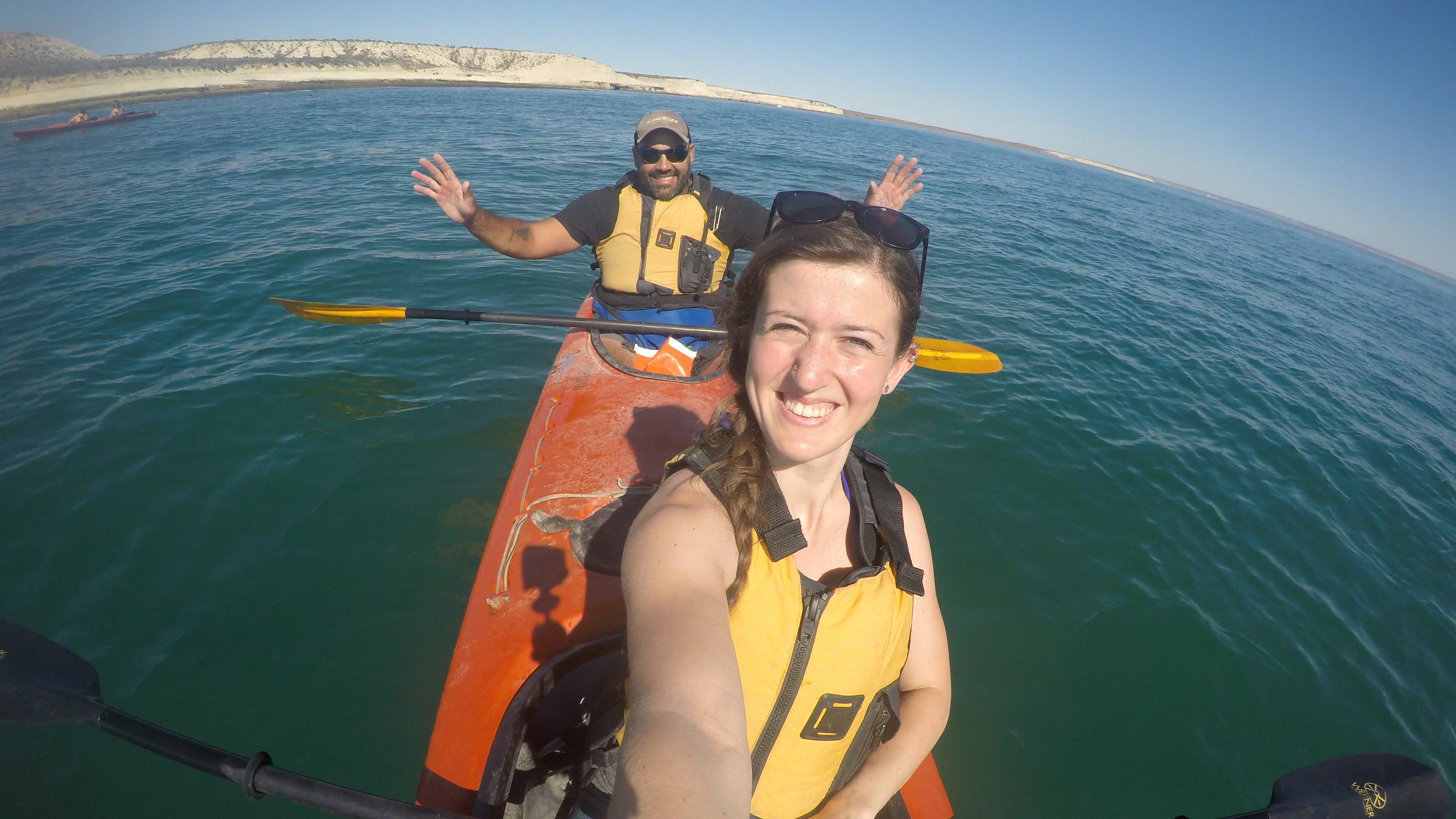 Backcountry kayaking in Patagonia