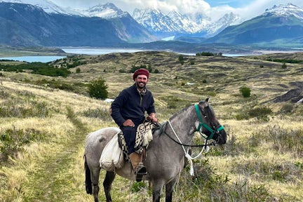 A gaucho in Los Glaciares