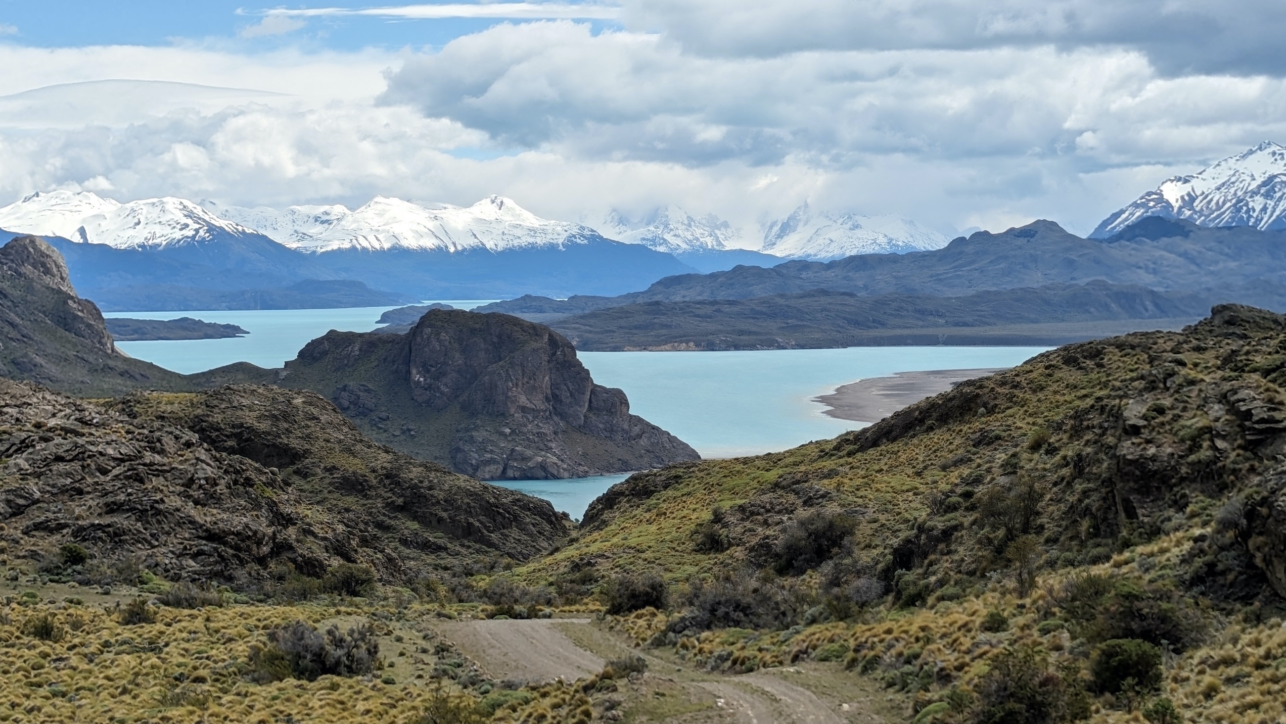 View of Lago San Martín