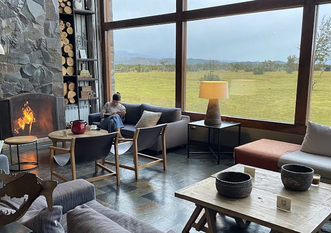 Lounge at Hotel Rio Serrano
