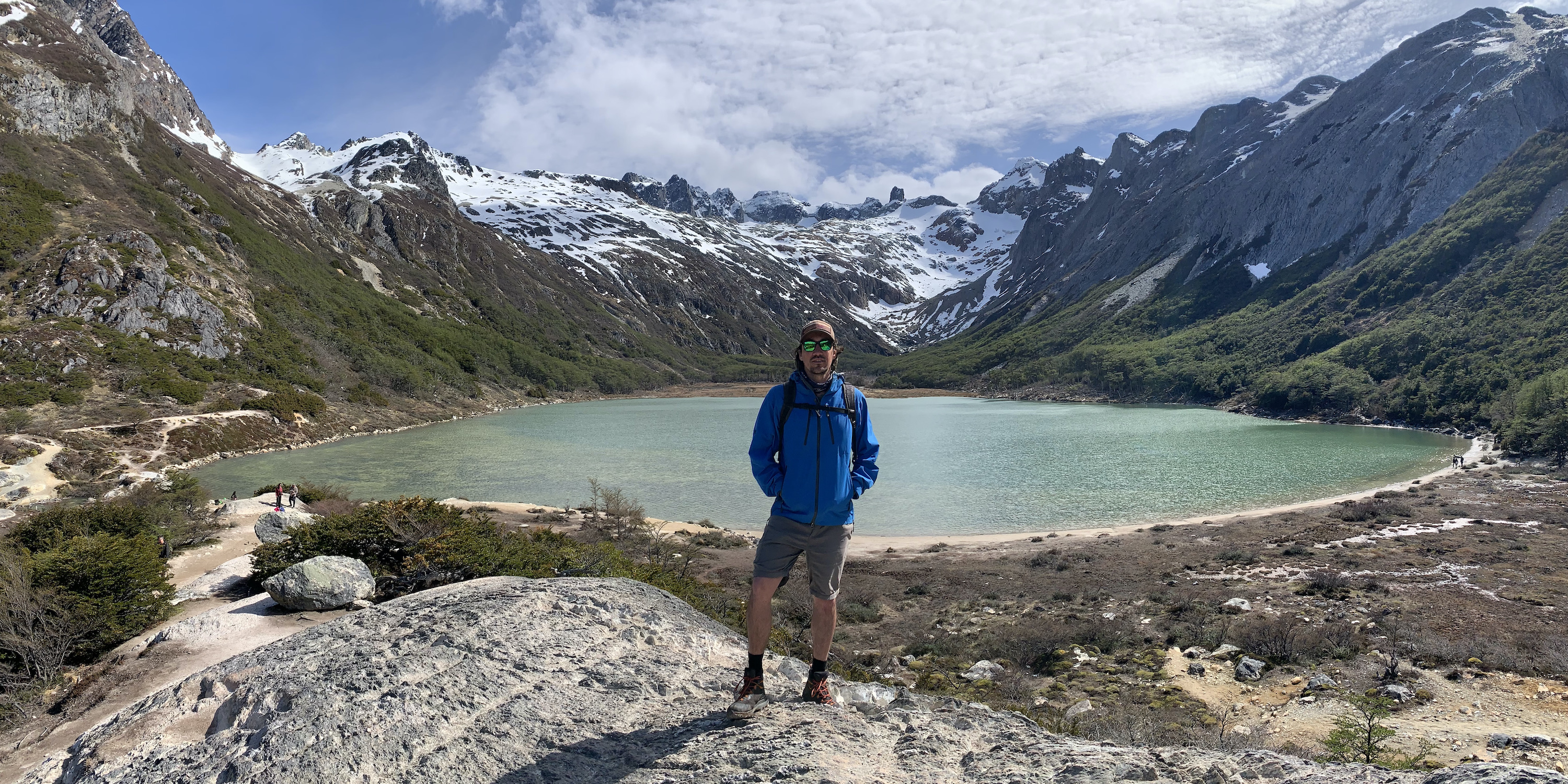 Laguna Esmeralda hike near Ushuaia in Tierra del Fuego