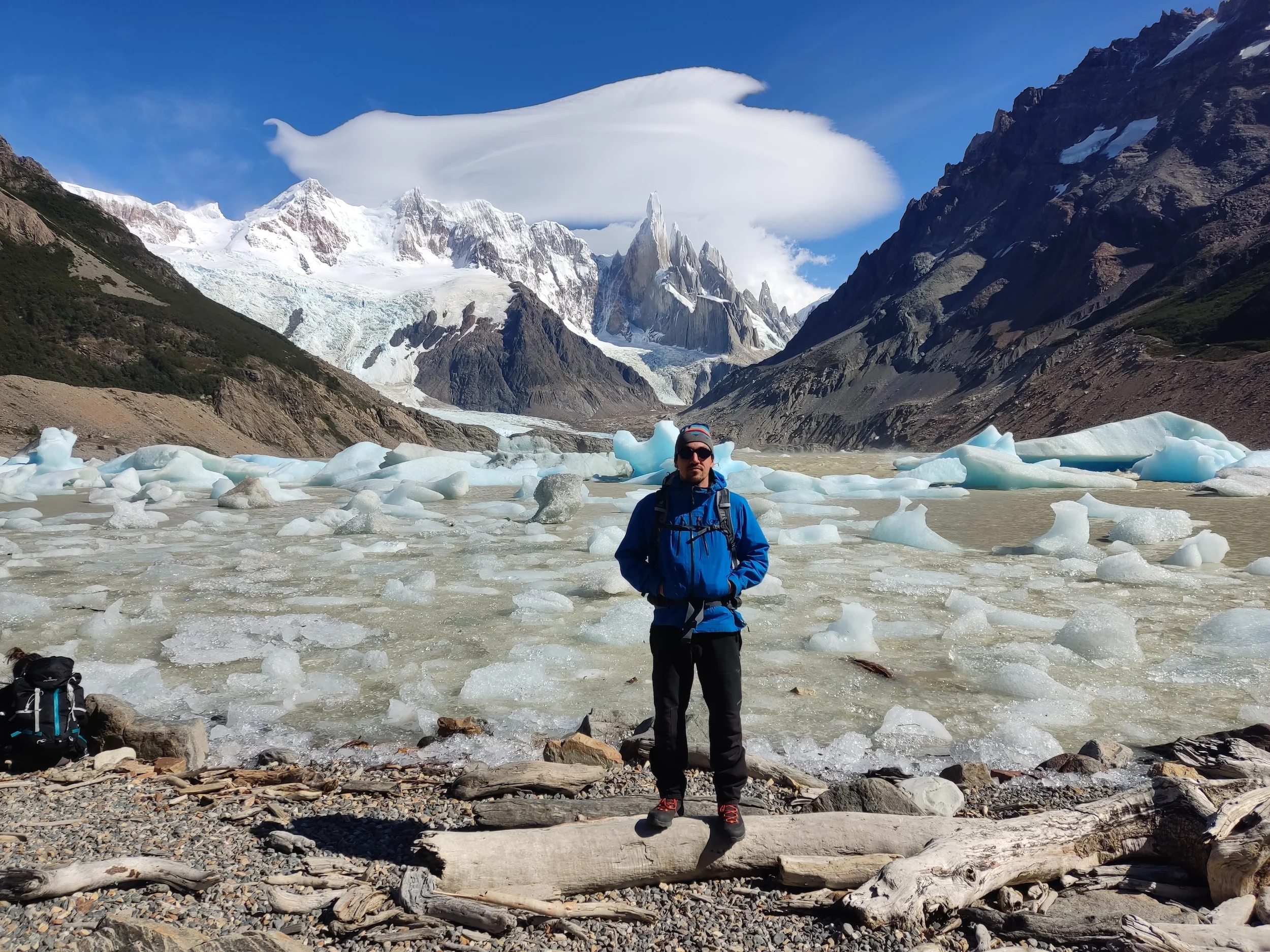Felipe at Laguna Torre