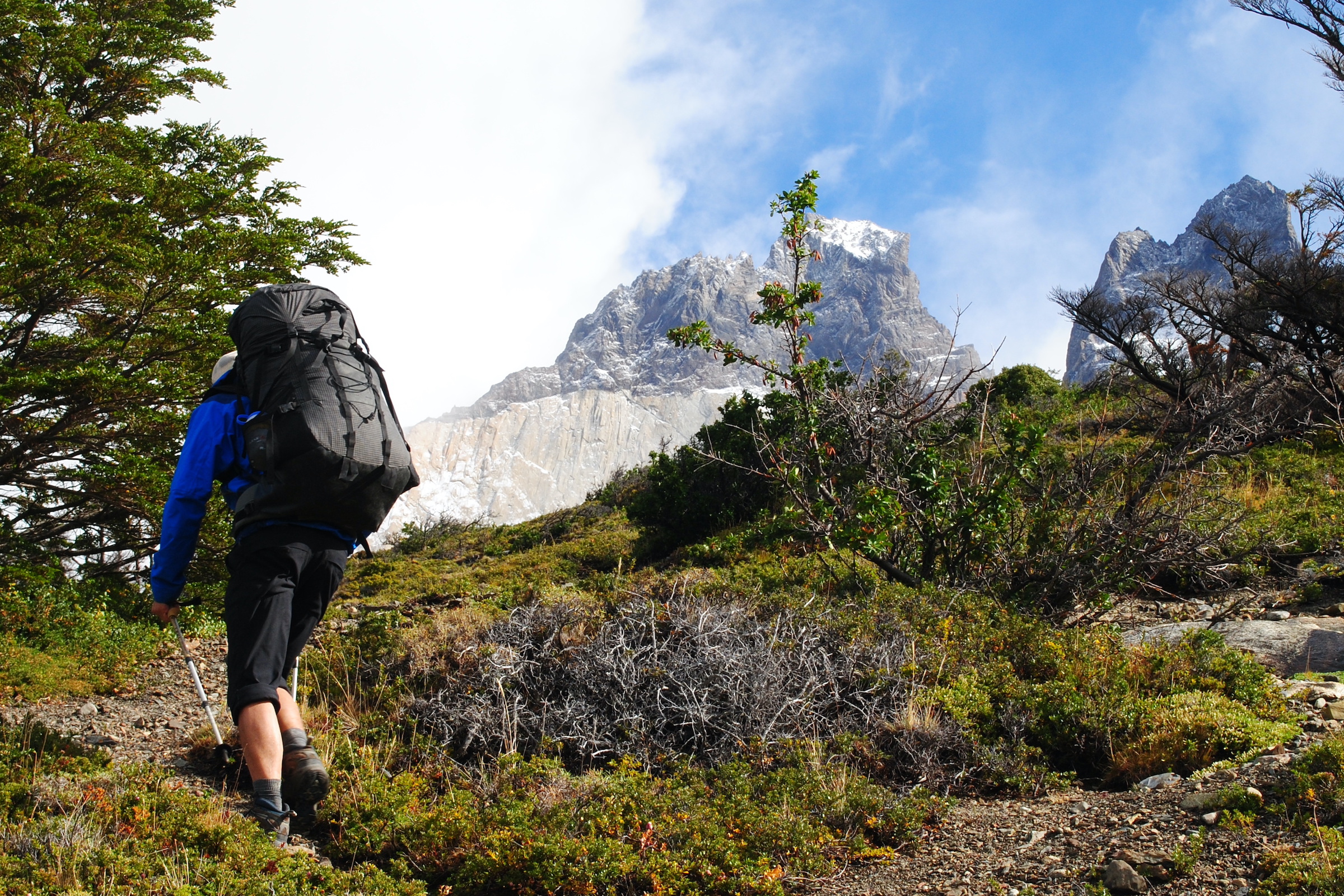 Bader Valley hike in Torres del Paine