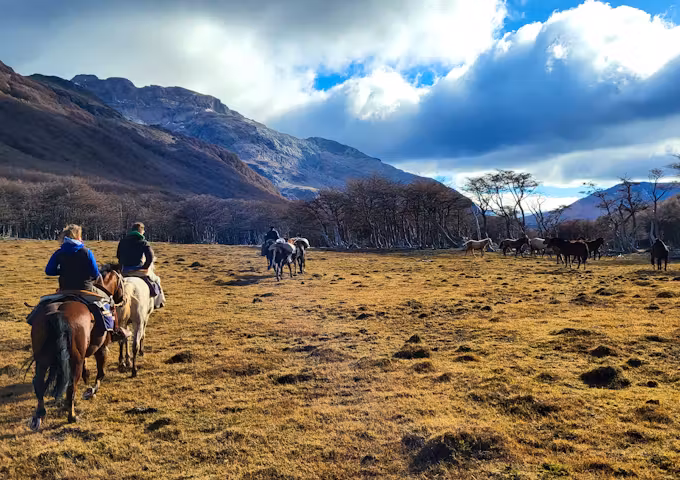 Horse riding in Aysen