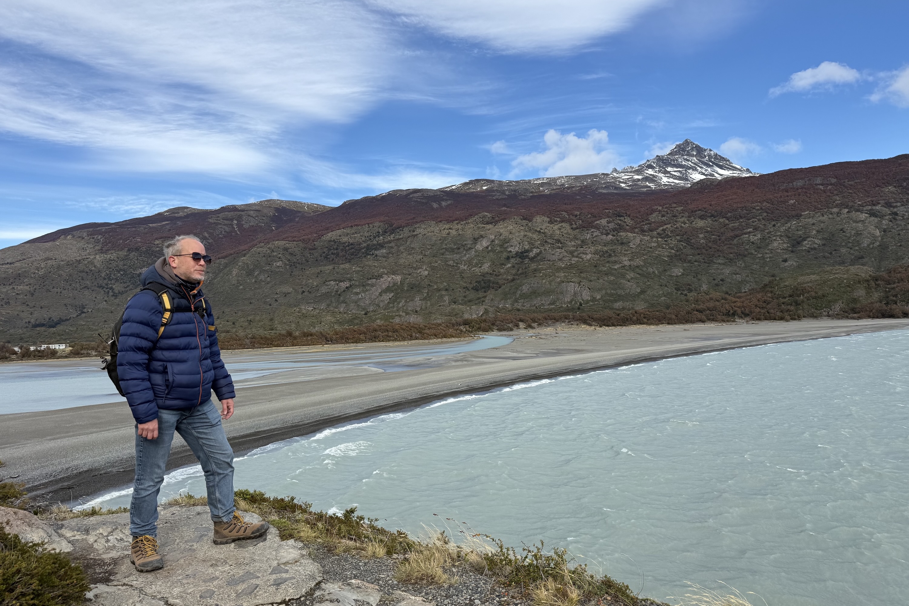 Paul at the Grey Beach Peninsula