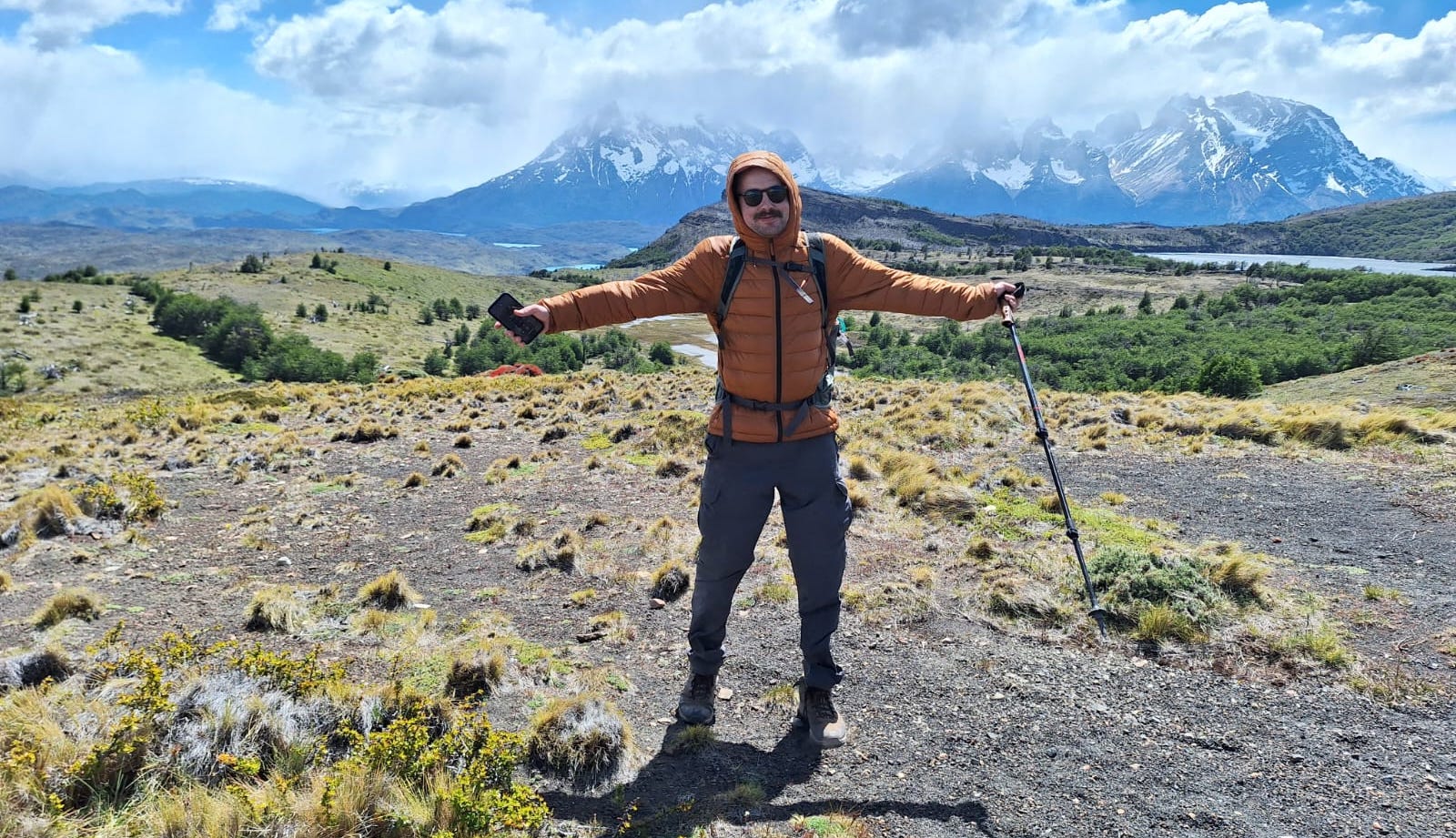 Lazo Webber hike in Torres del Paine