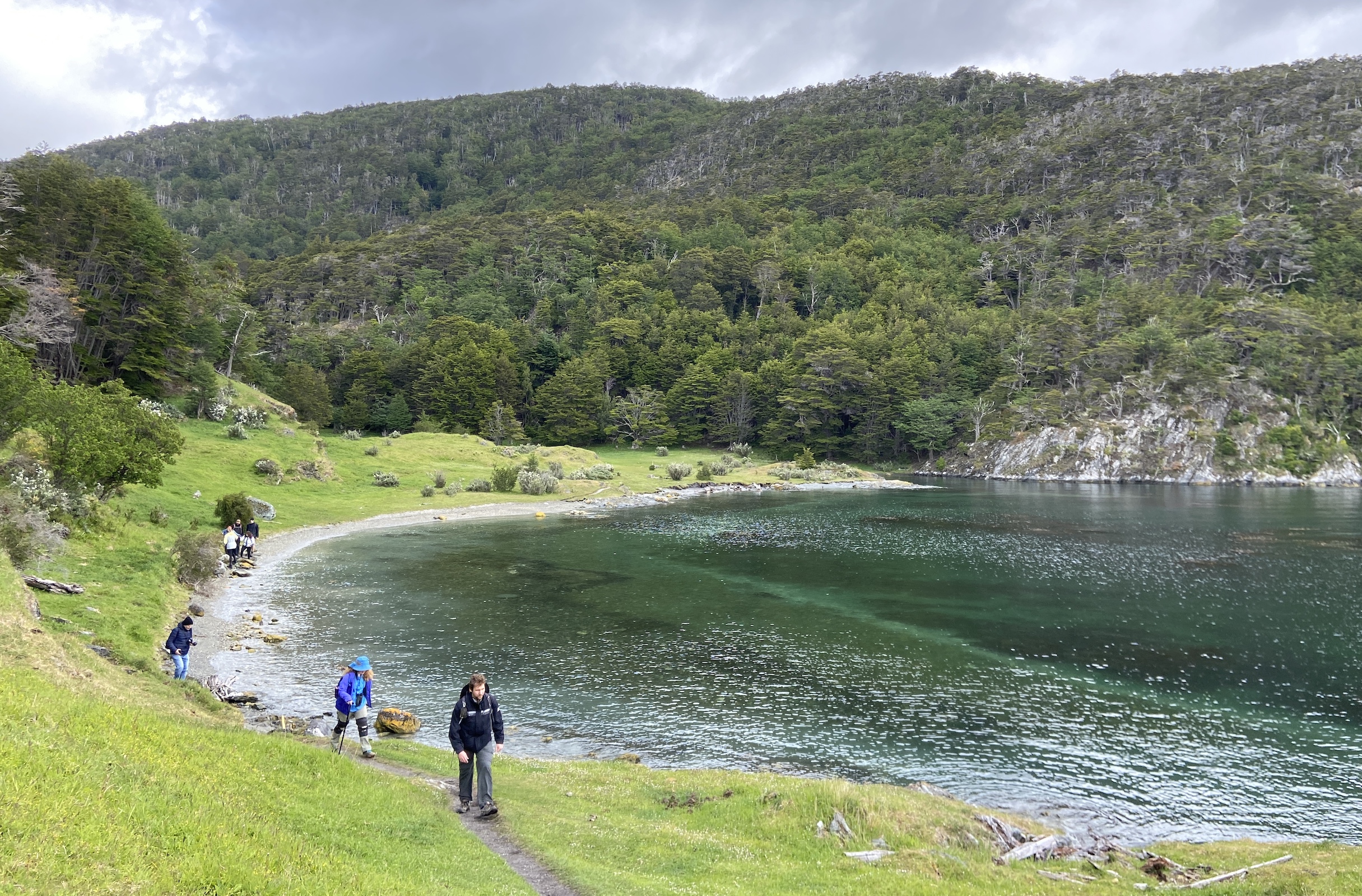 Walking in Tierra del Fuego National Park