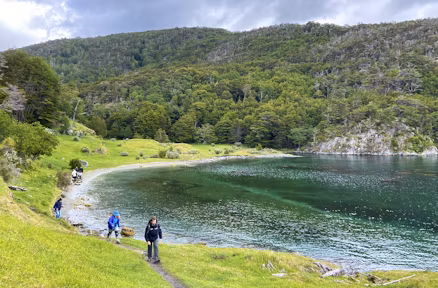 Walking in Tierra del Fuego National Park