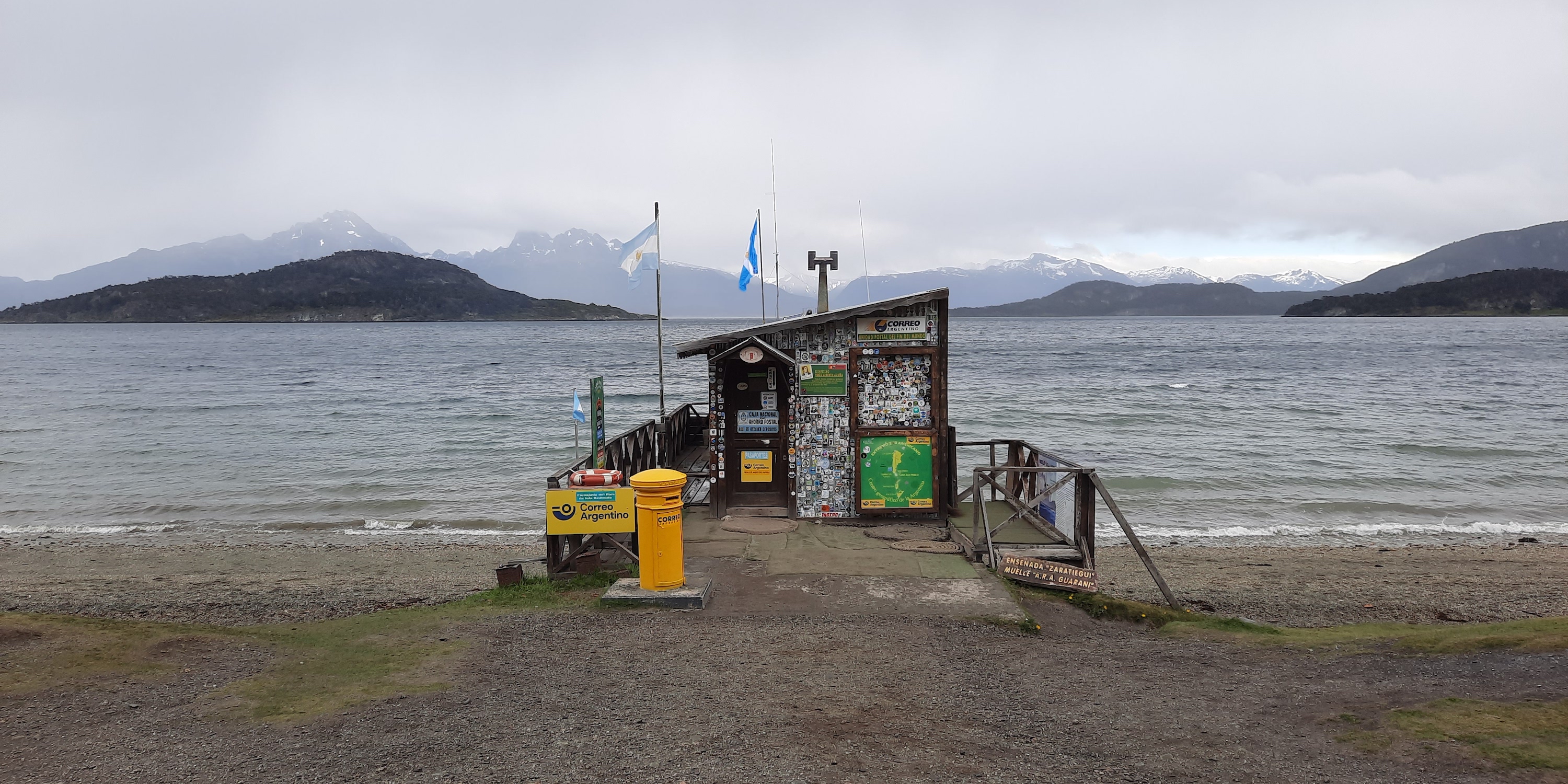 The world's loneliest post office in Tierra del Fuego National Park
