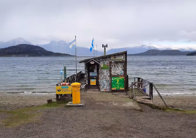 The world's loneliest post office in Tierra del Fuego National Park
