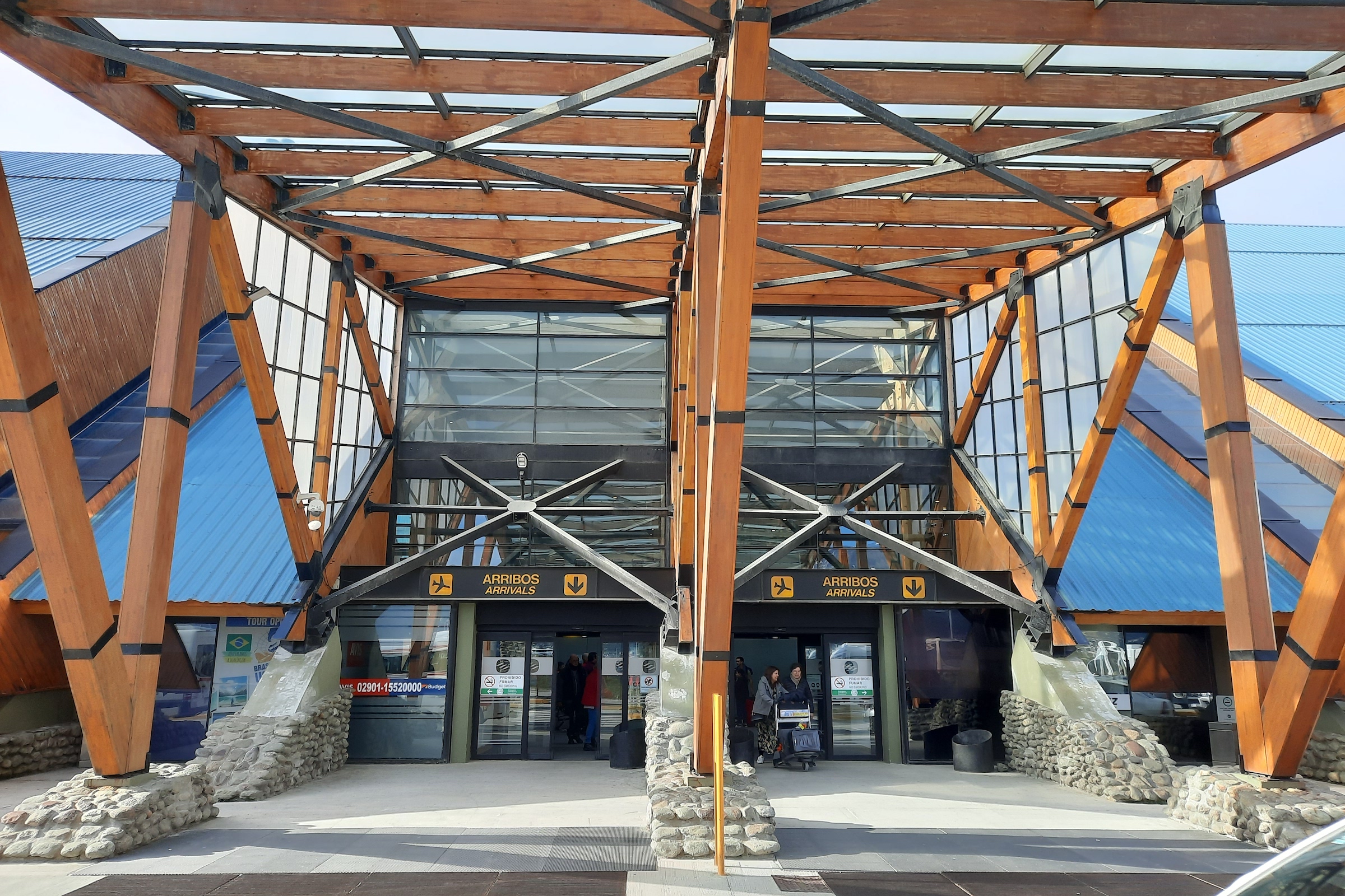 Ushuaia airport entrance