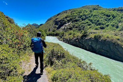 Hiking the Pingo Valley in Torres del Paine