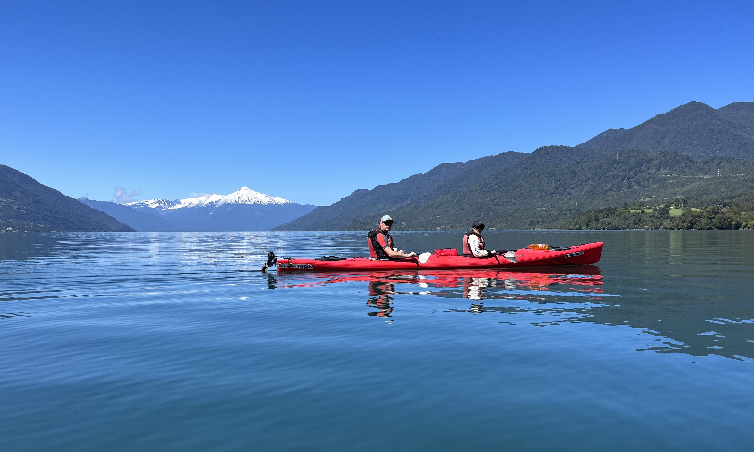 Backcountry kayaking in Patagonia