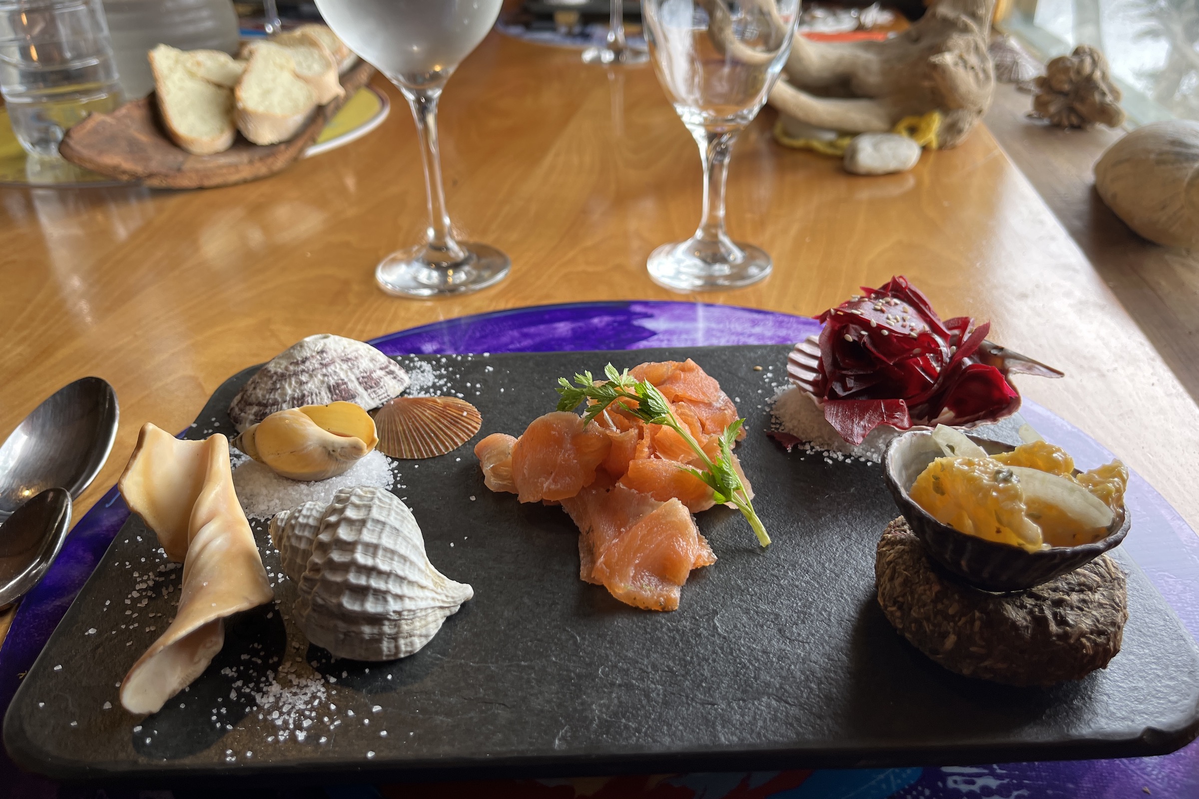 Beagle Channel gastronomy at Alma Yaghan near Ushuaia