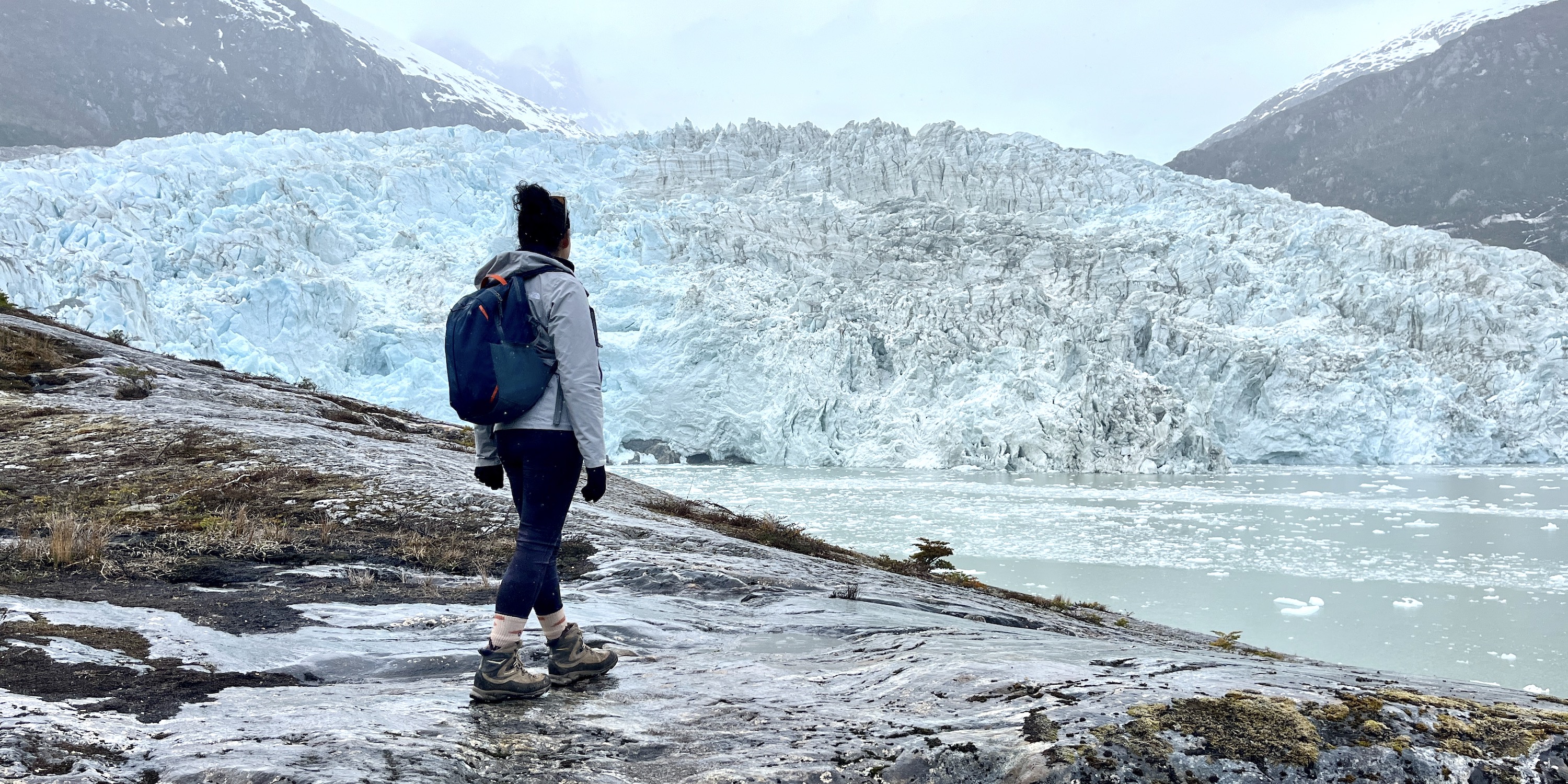 Glacier walk on Australis cruise around Tierra del Fuego