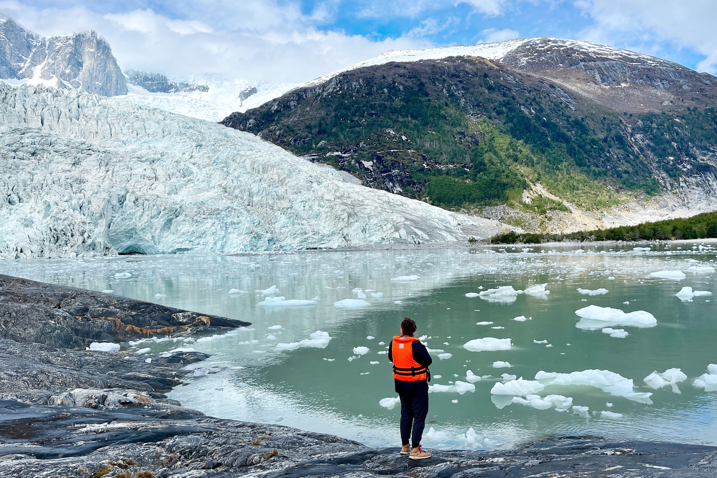 Pia glacier in Tierra del Fuego
