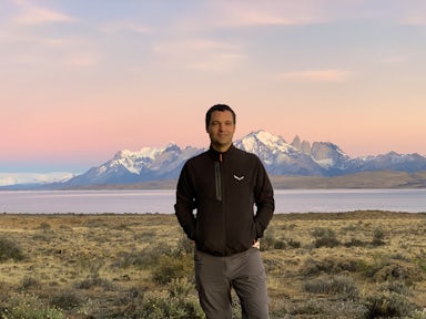 Agustin - Sunrise at Lago Sarmiento
