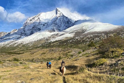 Horse riding in Torres del Paine, Patagonia, Chile
