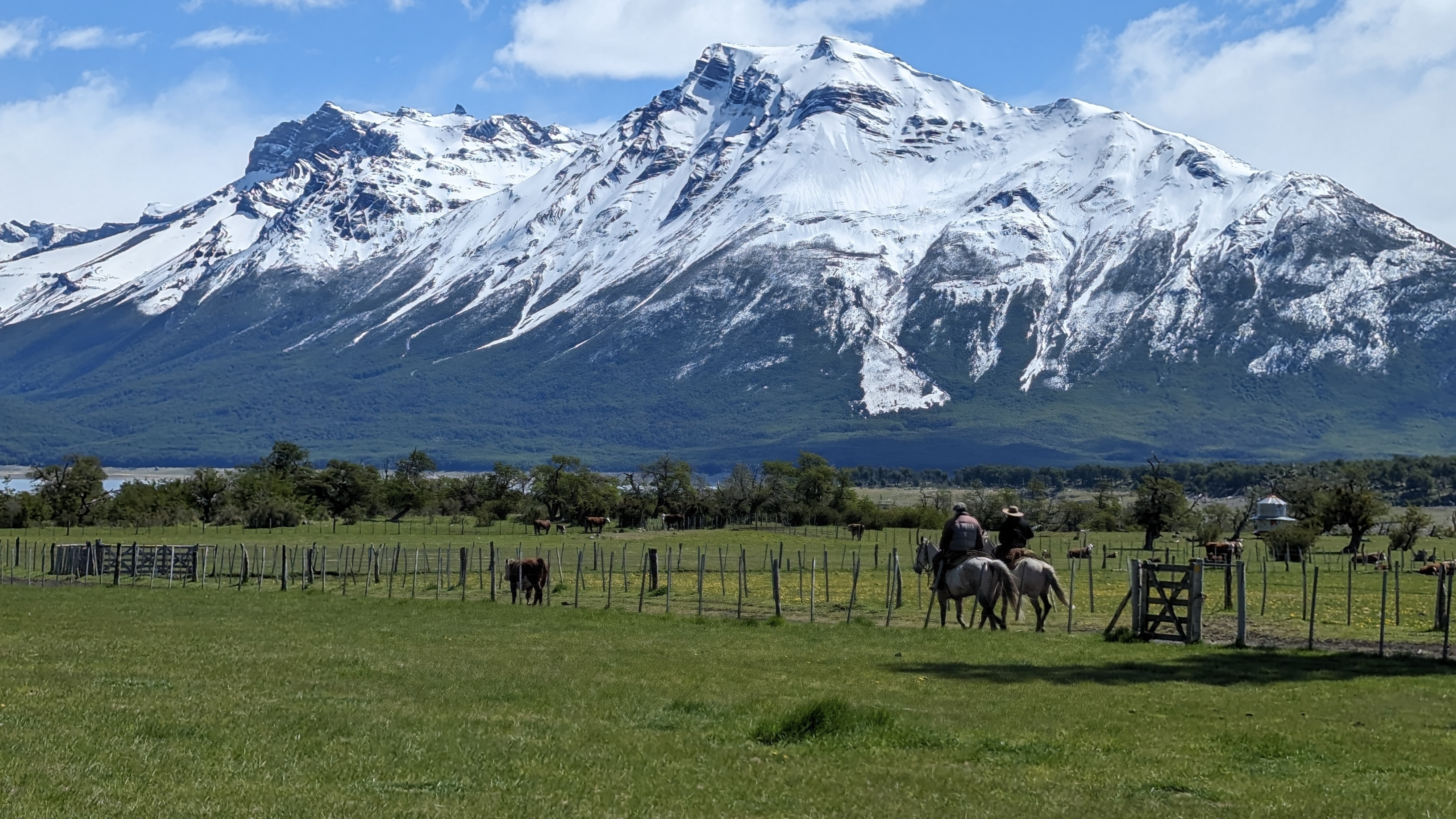 Backcountry horse riding in Patagonia