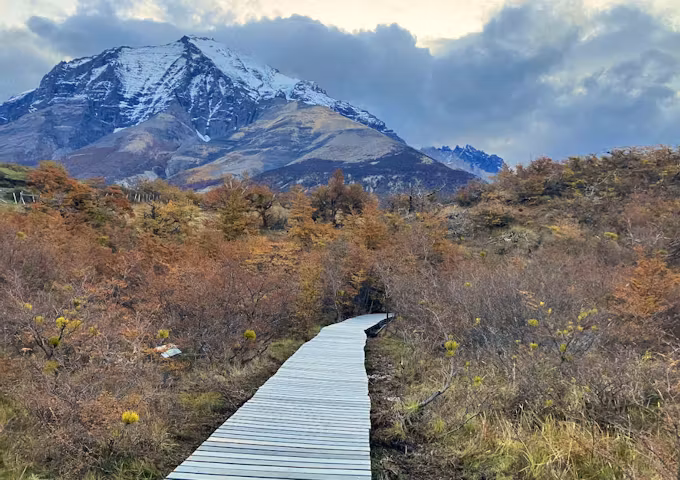 Conservation Trail at Hotel Las Torres, Torres del Paine, Patagonia, Chile