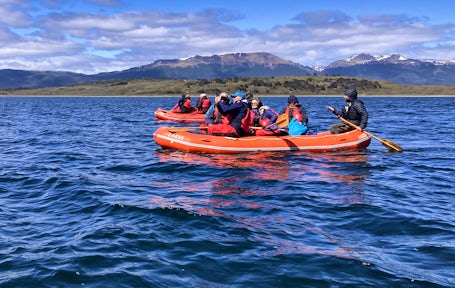 Rafting to Gable Island, Tierra del Fuego