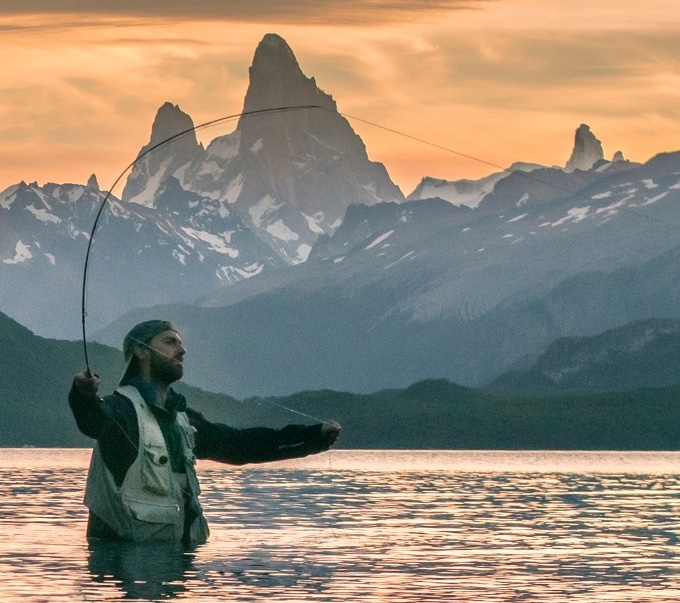 Fly fishing at Aguas Arriba