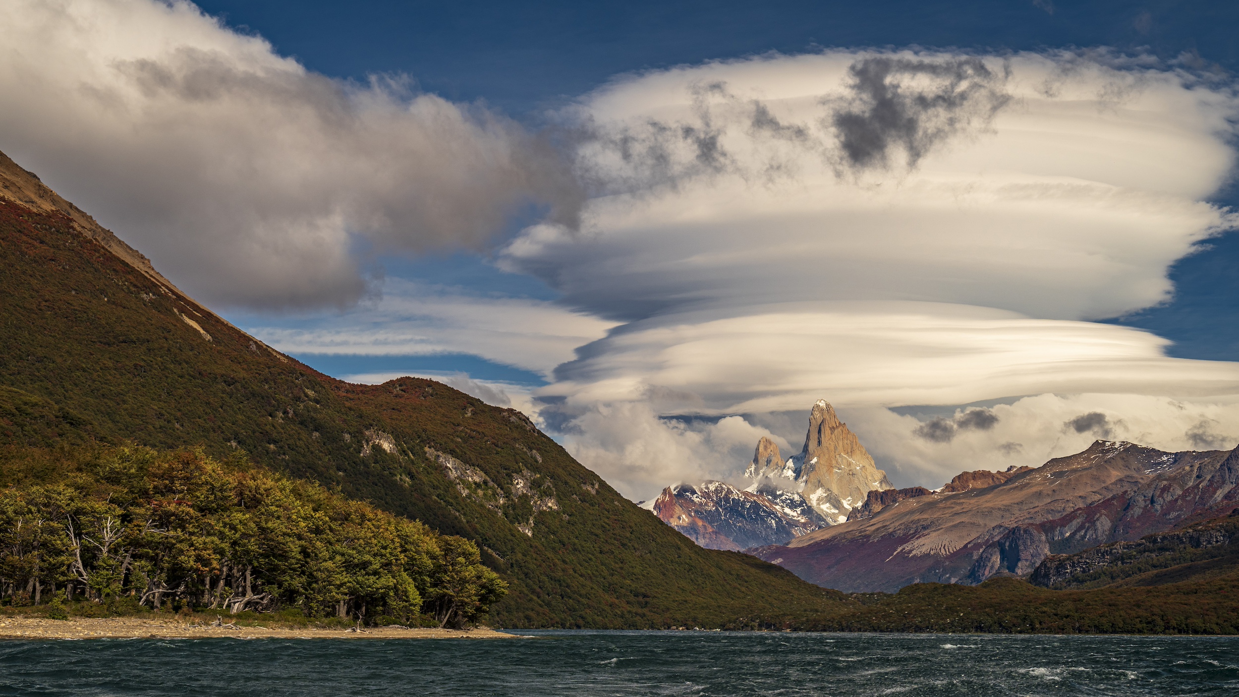 Lenticular clouds Chalten