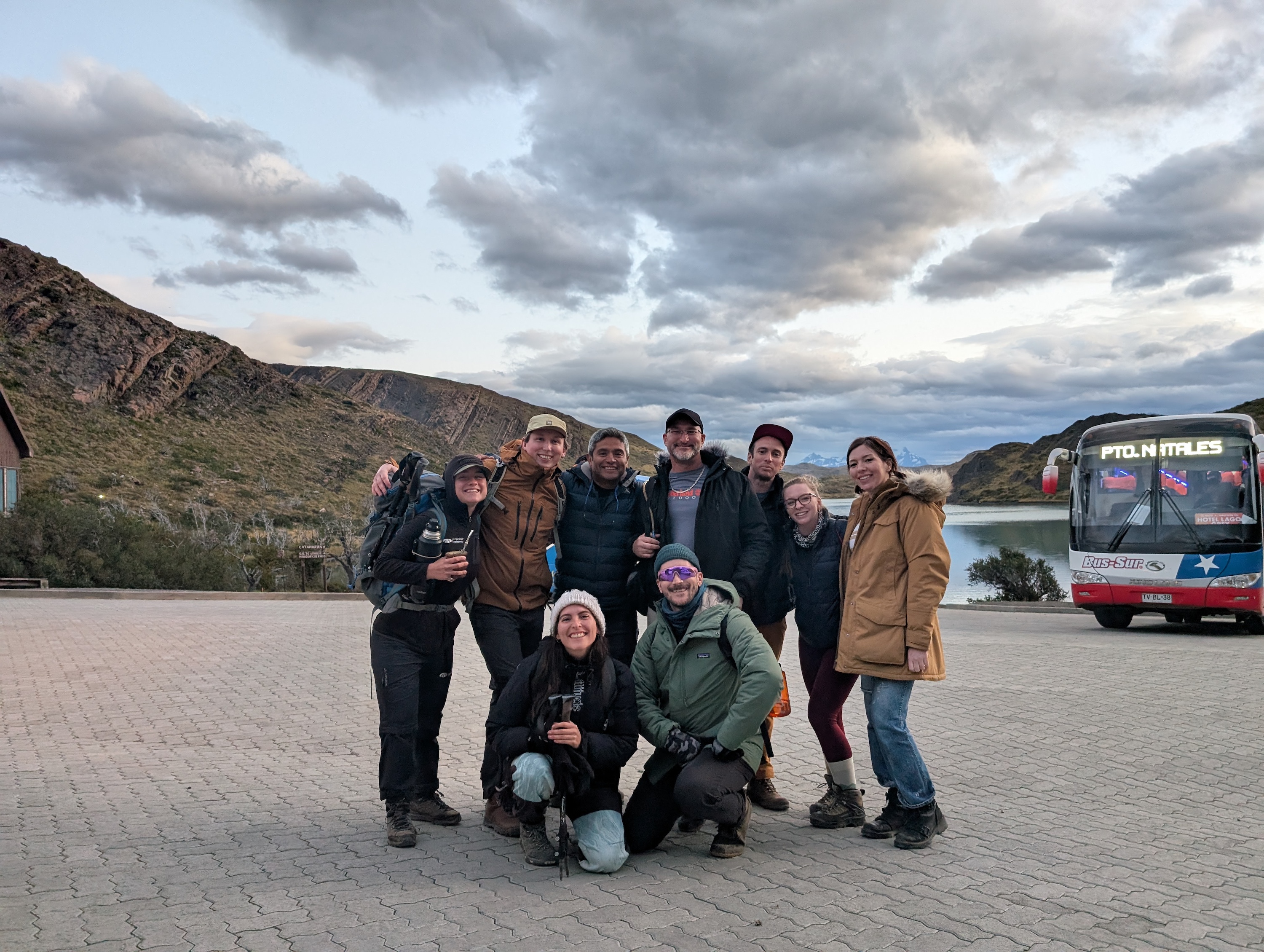 Elliot with group after French Valley hike