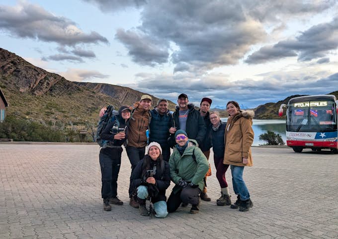 Elliot with group after French Valley hike