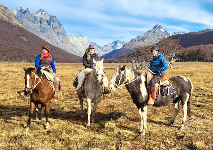 Riding in the valley on day one, Avellano, Aysén, Patagonia, Chile
