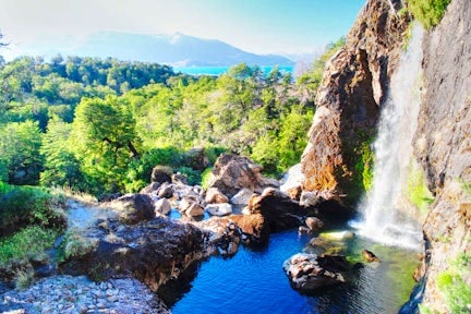 Maquis Waterfalls, Puerto Guadal, Patagonia, Chile
