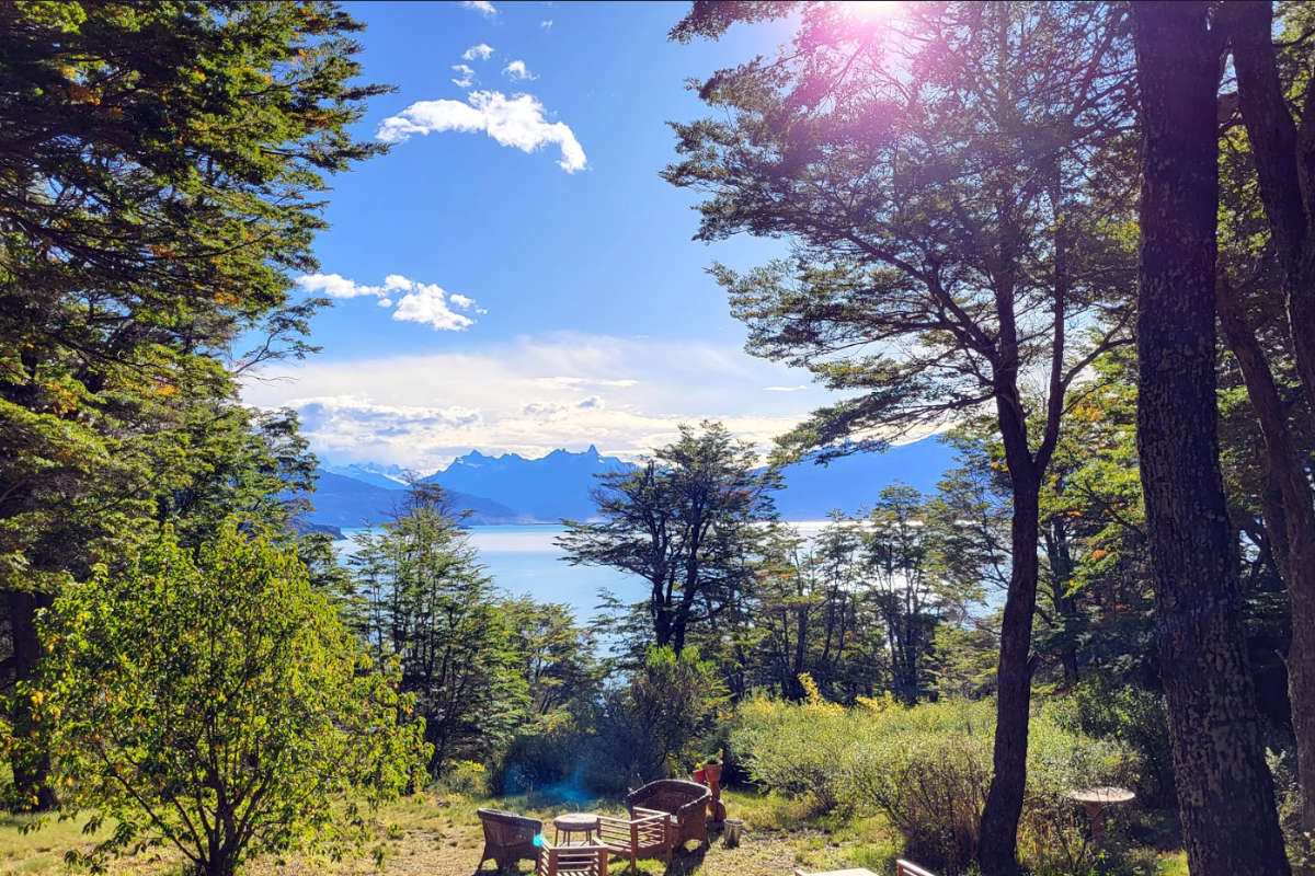 View from El Mirador de Guadal, Aysén, Chile