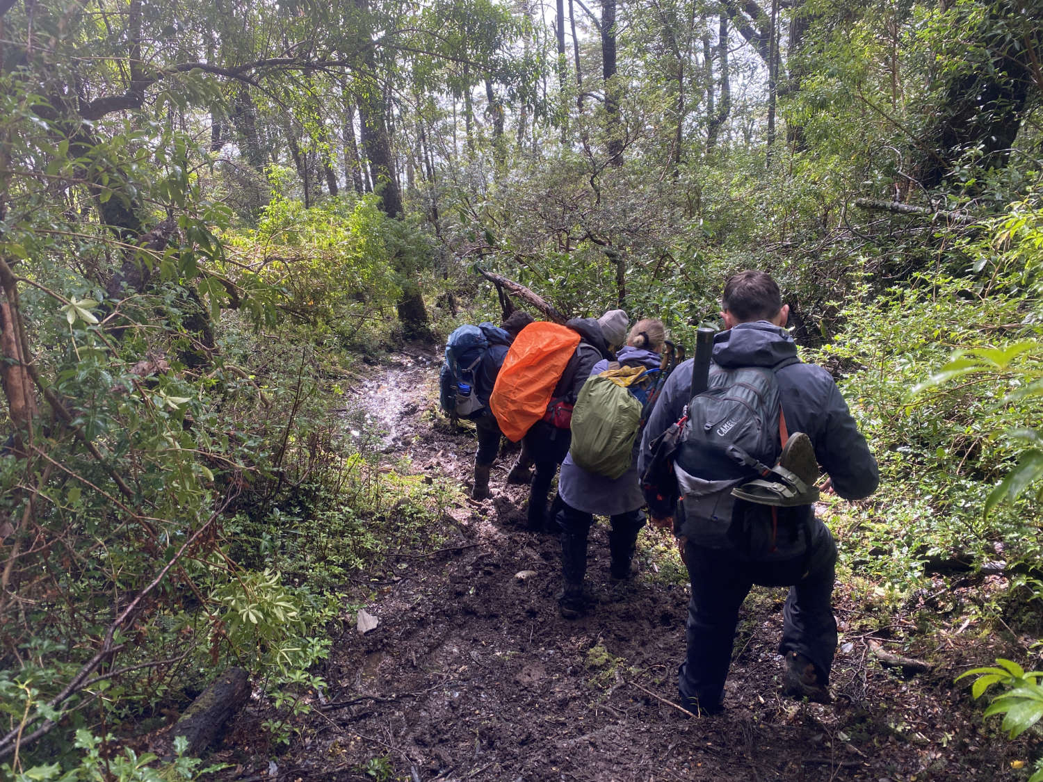 Departing Lake Brush Campsite