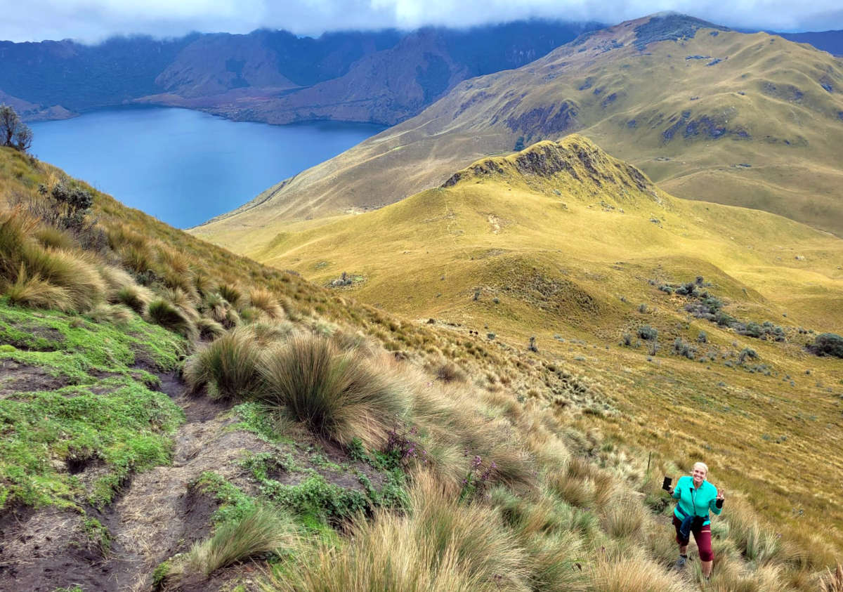 Hiking in Ecuador
