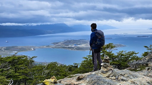 Nico S on Mount Susana