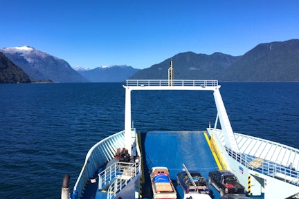 Ferry to Aysen from Puerto Montt in Chile