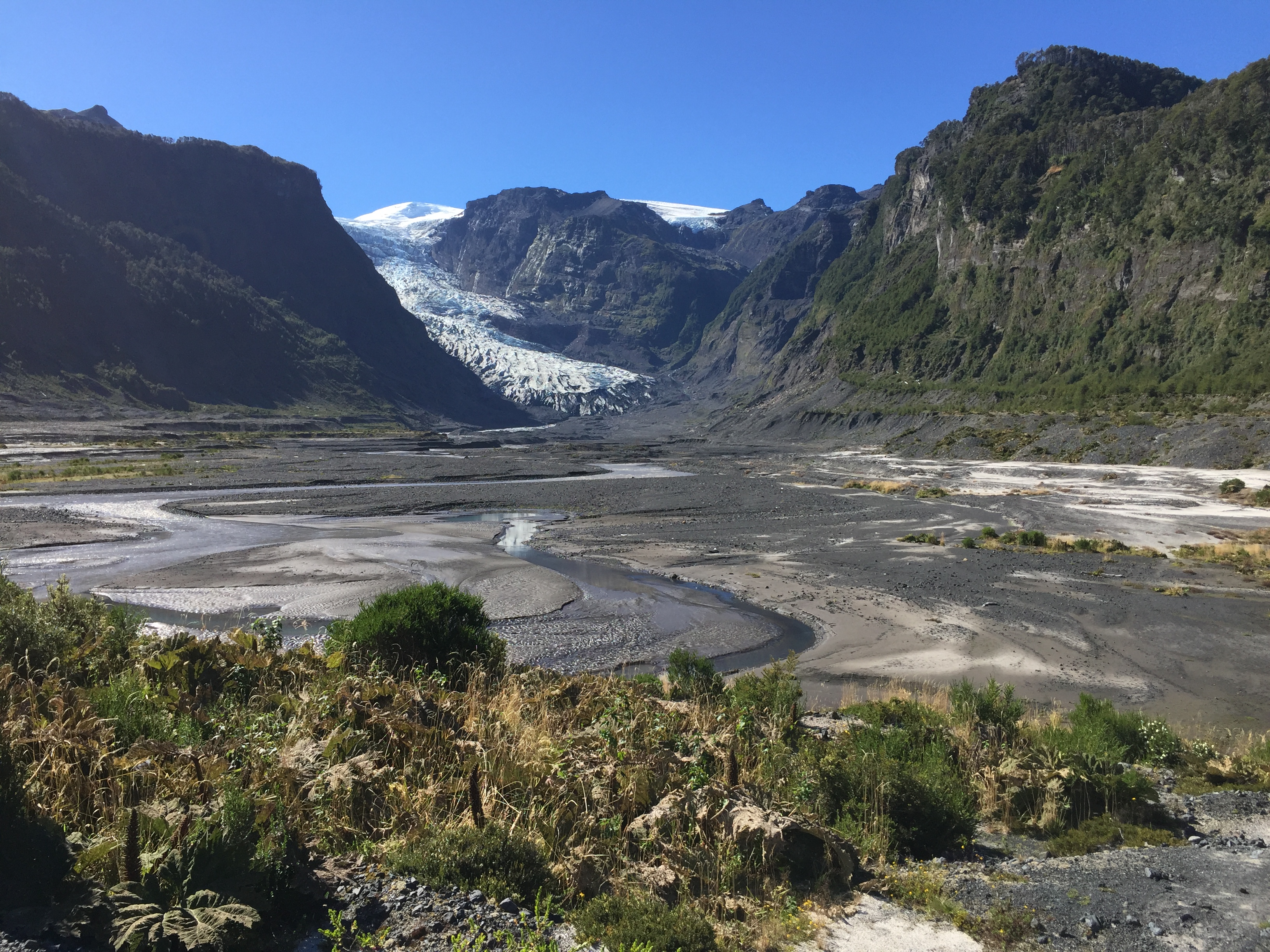 Glacier El Amarillo, Pumalín Park, Patagonia, Chile