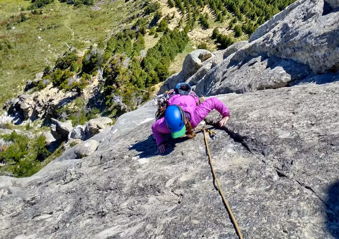 Climbing Cerro Mackay in Coyhaique, Patagonia, Chile