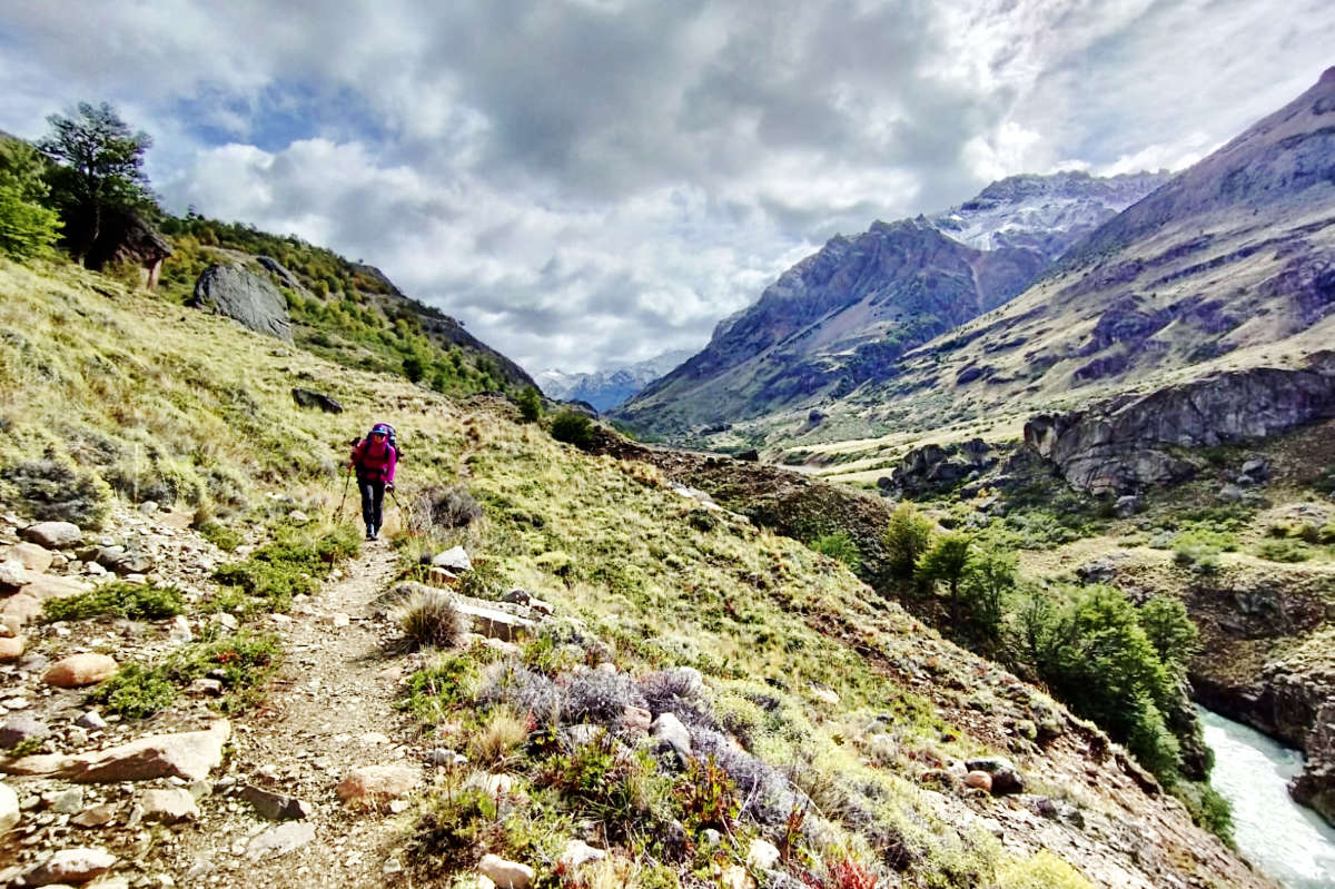 Trekking to the Patagonia National Park: Jeinimeni to Aviles