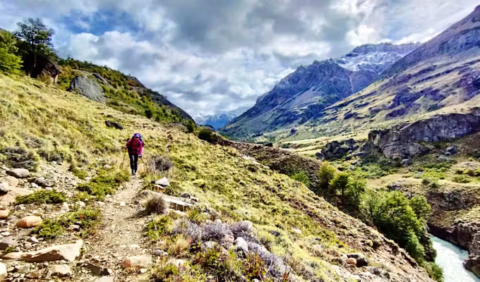 Trekking to the Patagonia National Park: Jeinimeni to Aviles