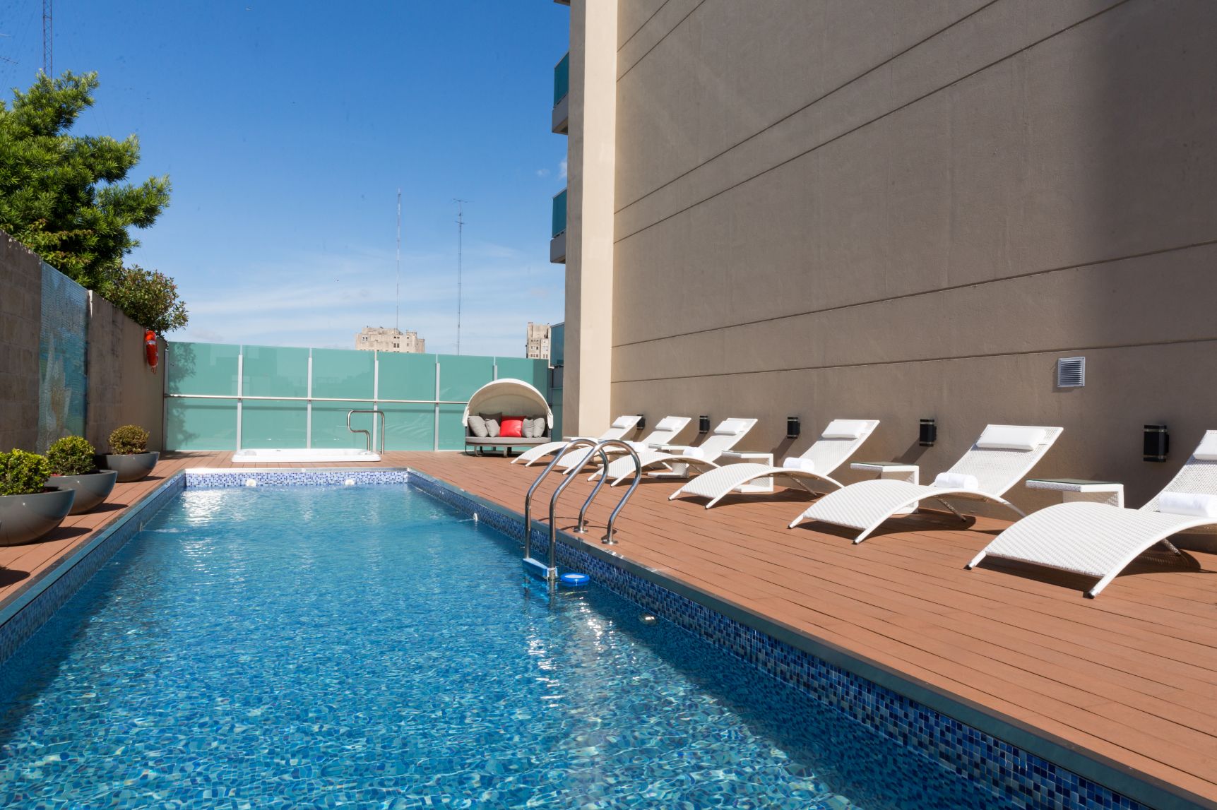 Pool at the Palladio Hotel, Buenos Aires, Argentina