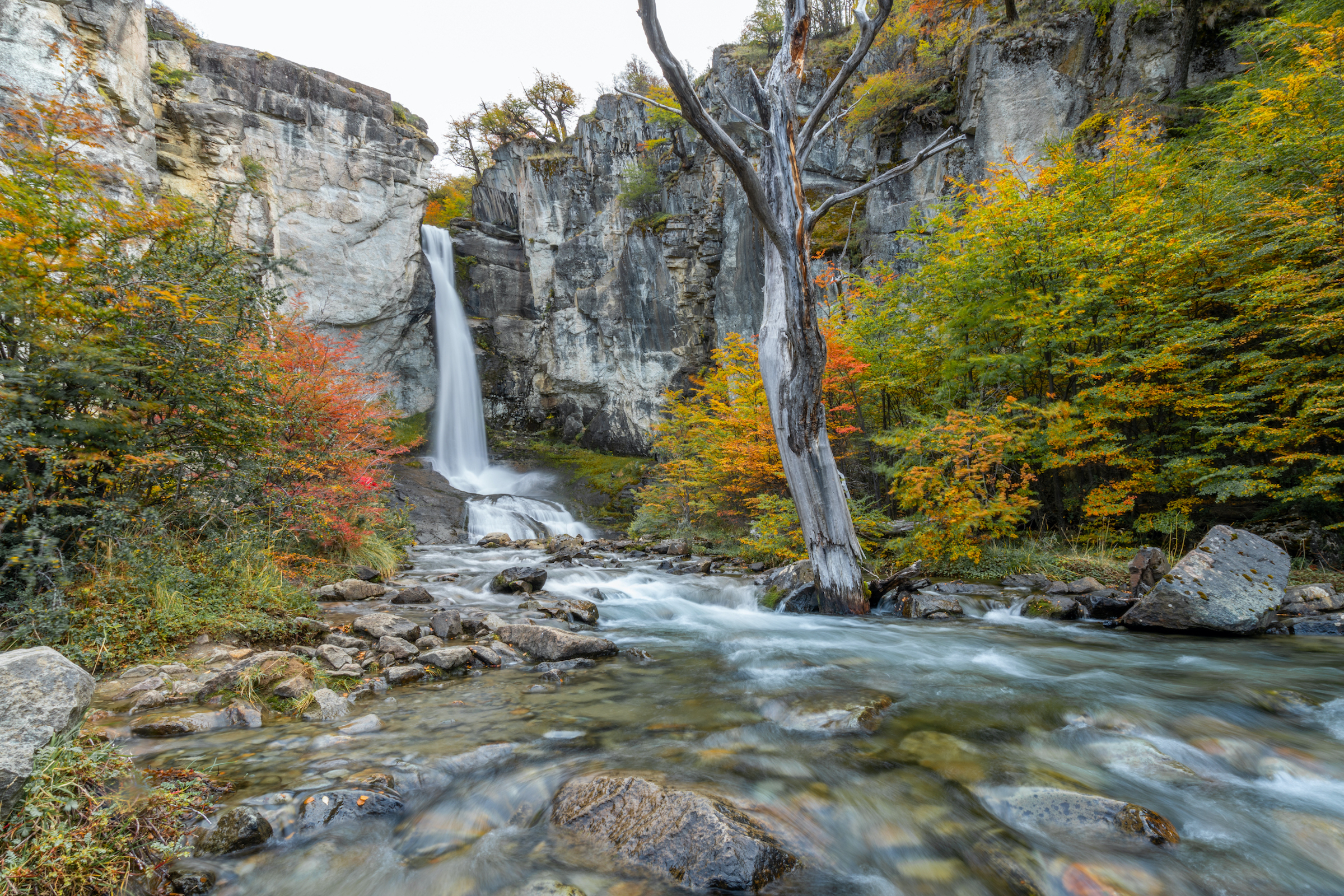 Chorillo de Salto waterfall hike from El Chaltén