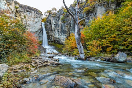 Chorillo de Salto waterfall hike from El Chaltén