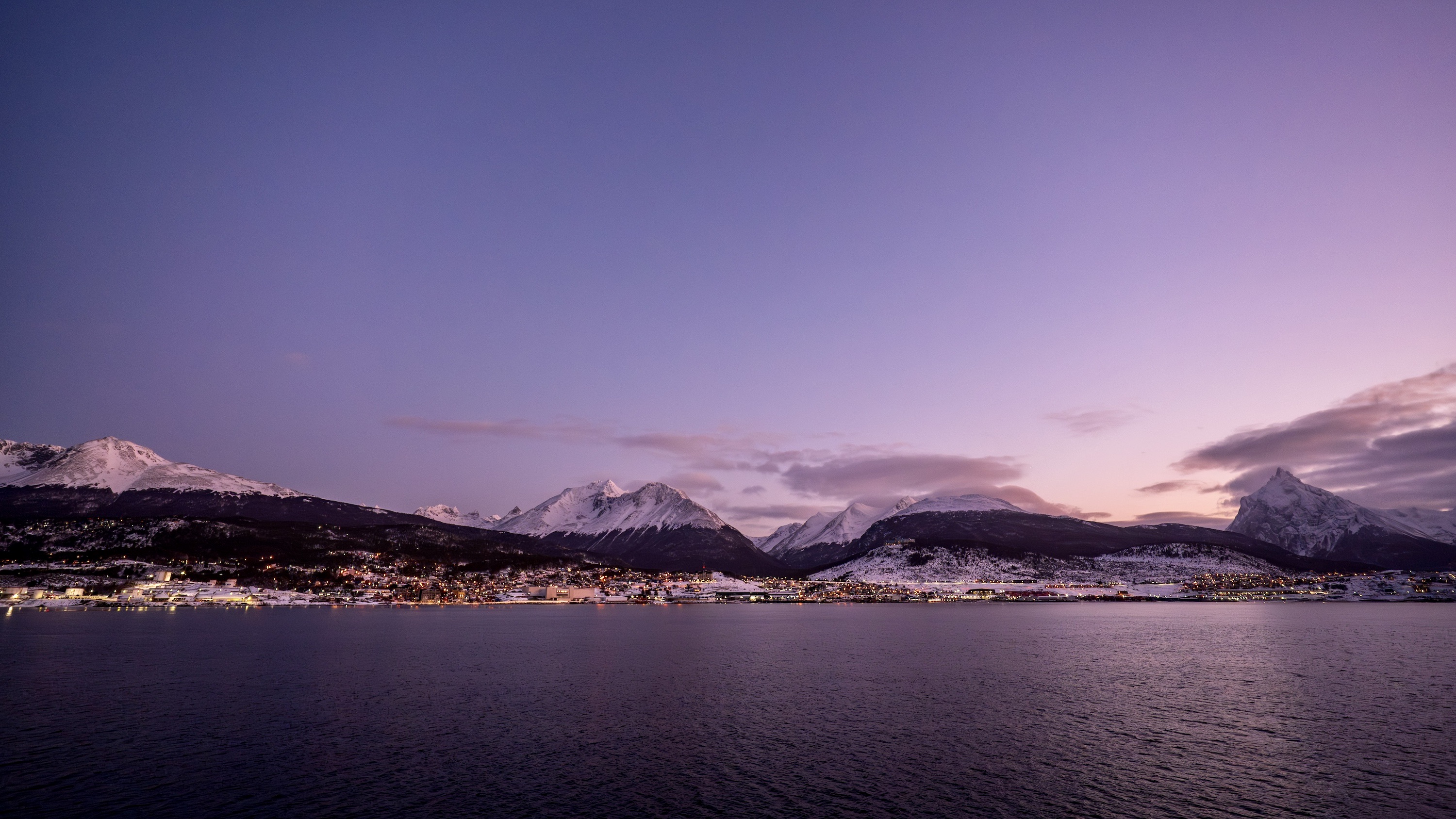 Ushuaia from the water